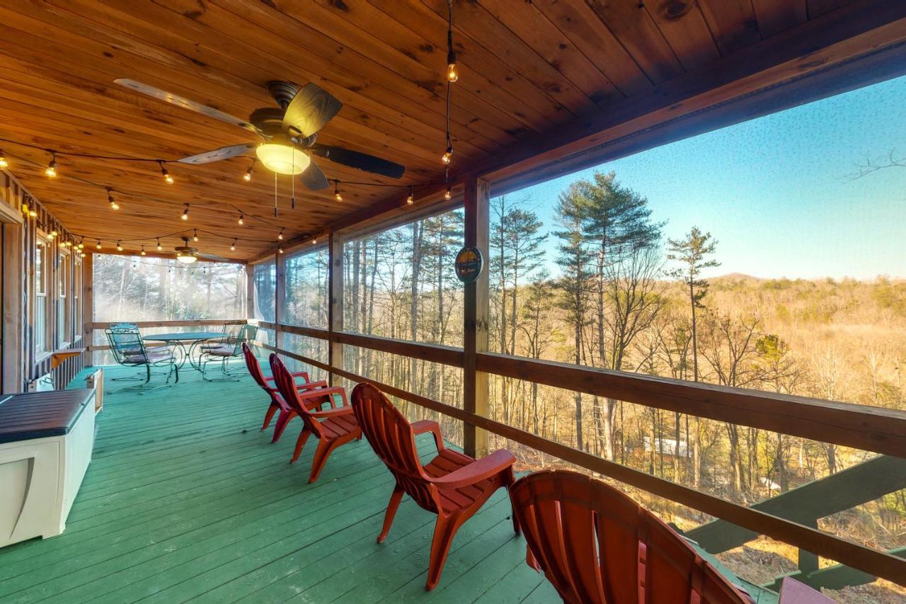 Villa Woodhaven Mineral Bluff Esterno foto